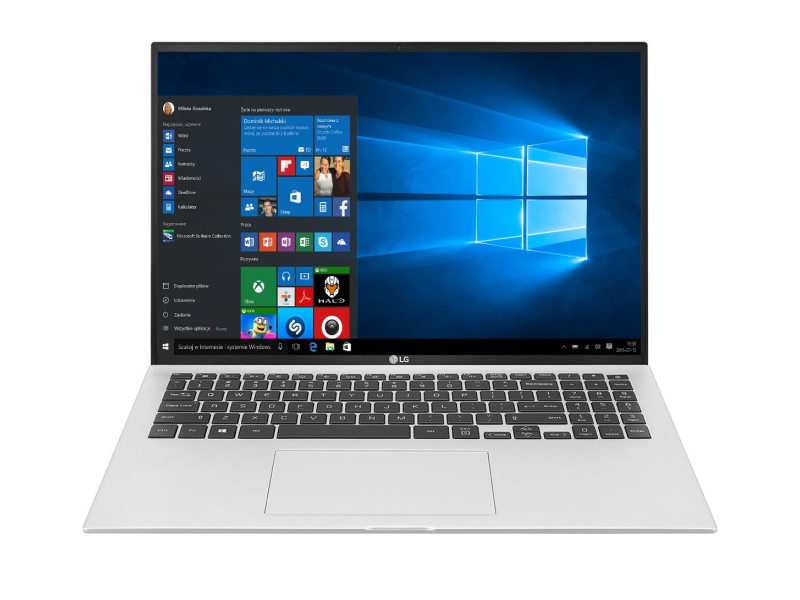 LG GRAM 2021 16Z90P i5 11gen/16GB/512/Win10 srebrny